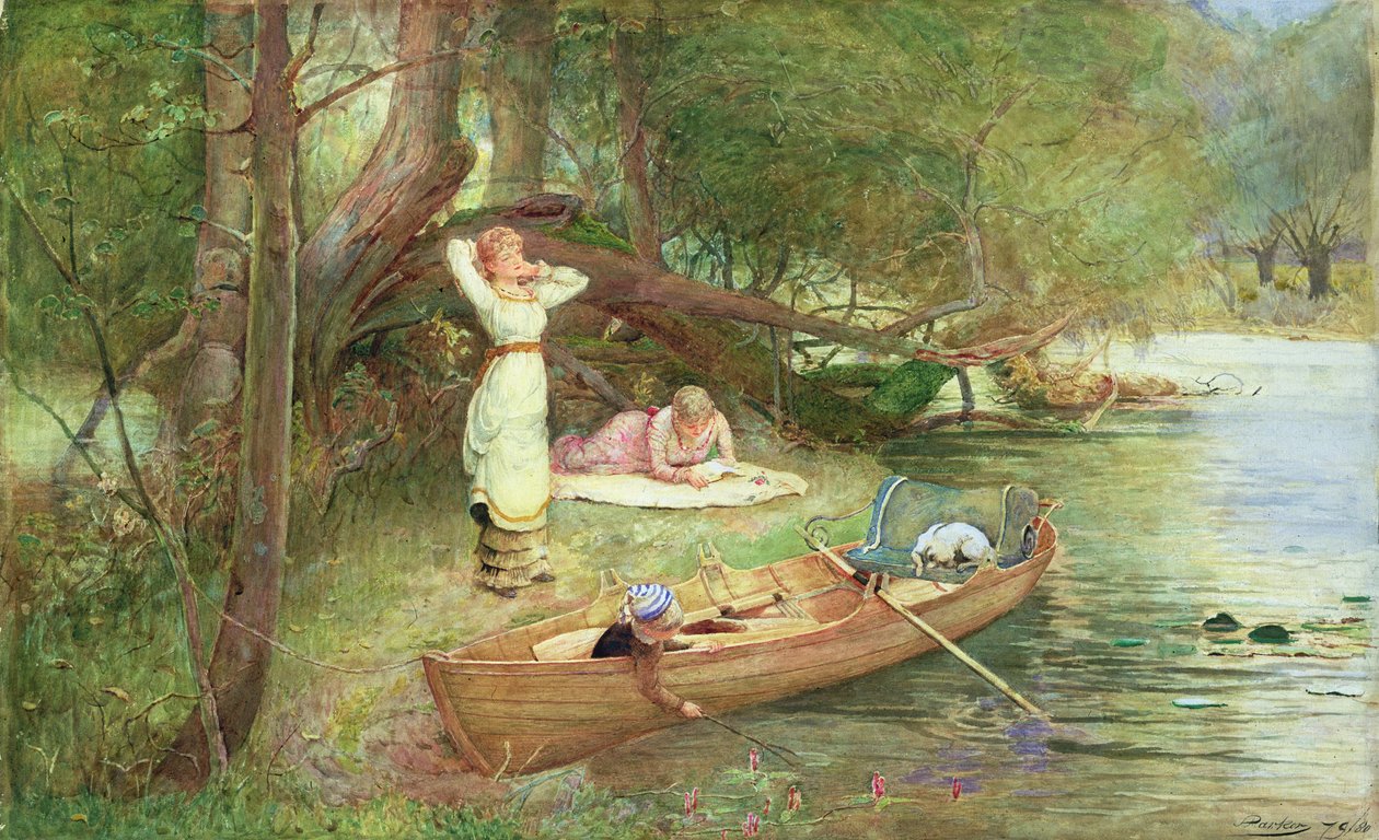 Den na řece od John Parker