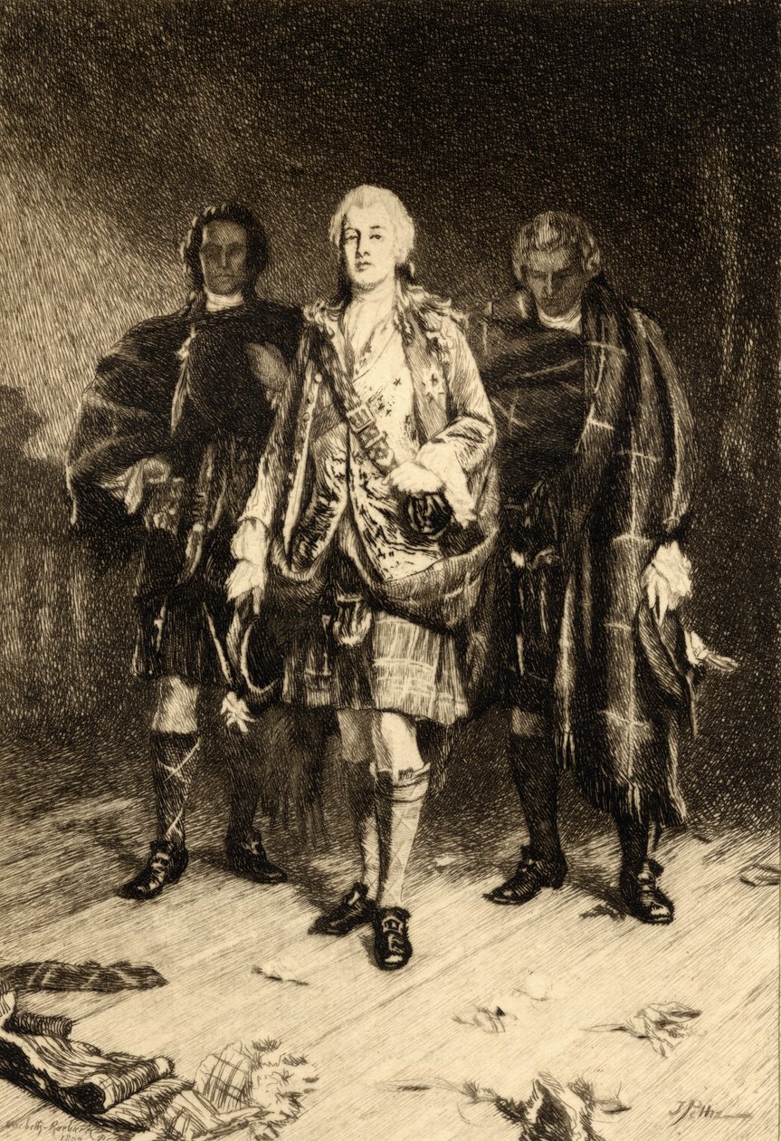 Charles Edward Stuart (1720-88) kolem roku 1892 od John Pettie