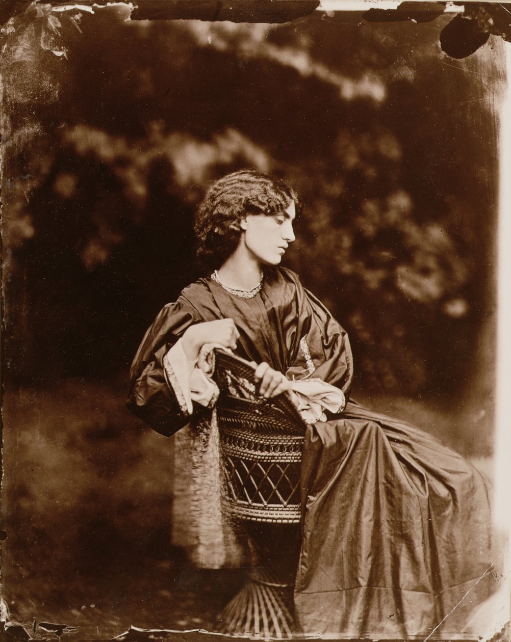 Portrét Jane Morris (1839-1914) 1865 (tisk alba) (viz také 265091) od John R. Parsons