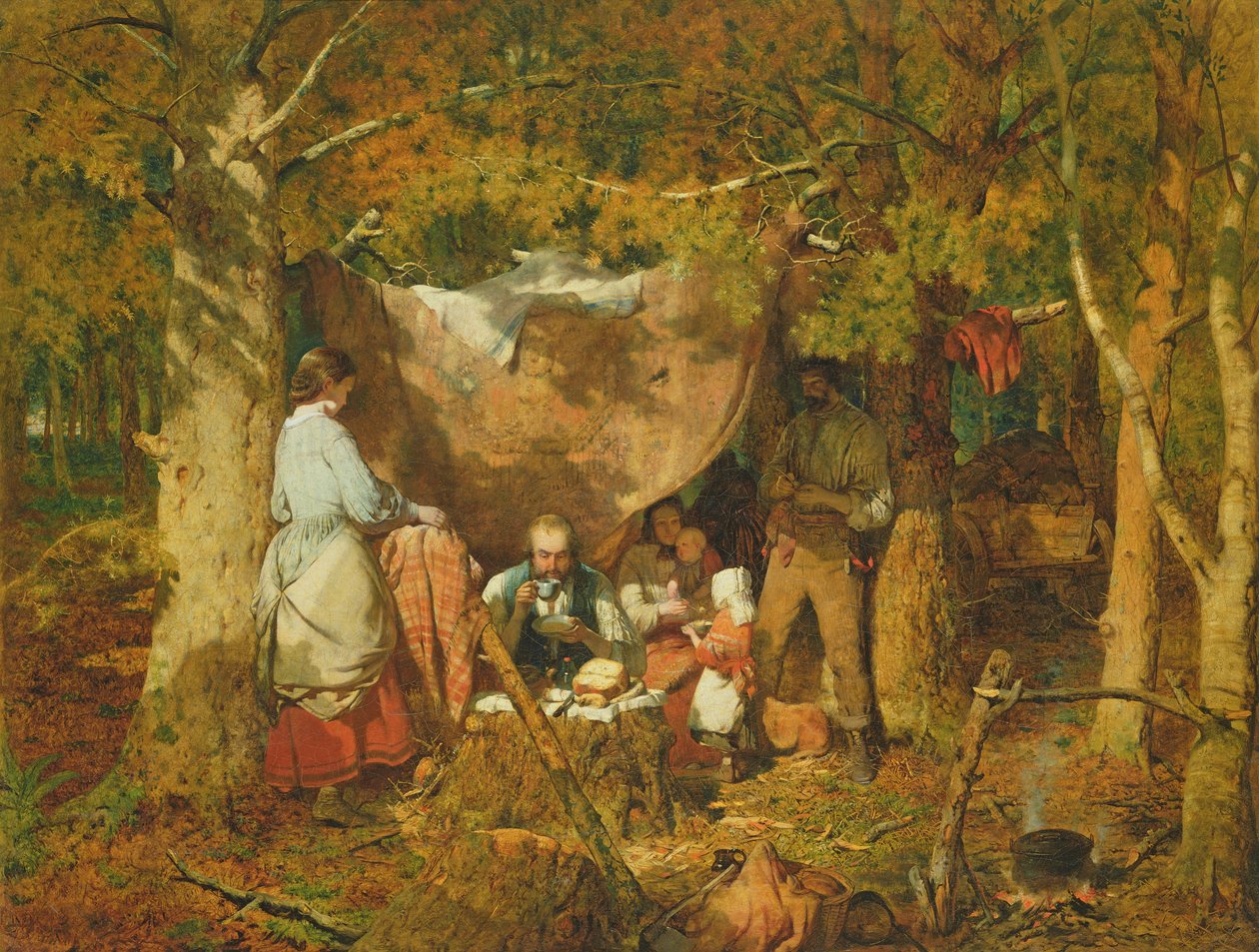 Život v Backwoods od John Ritchie