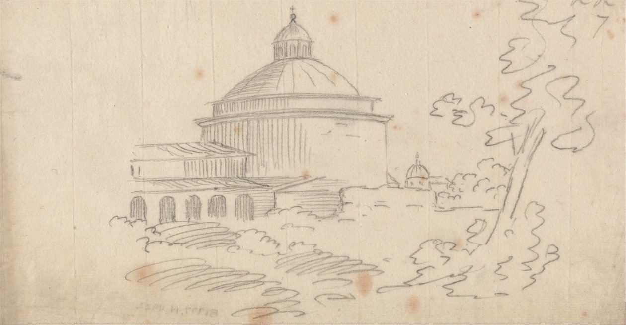 Ariccia od John Robert Cozens