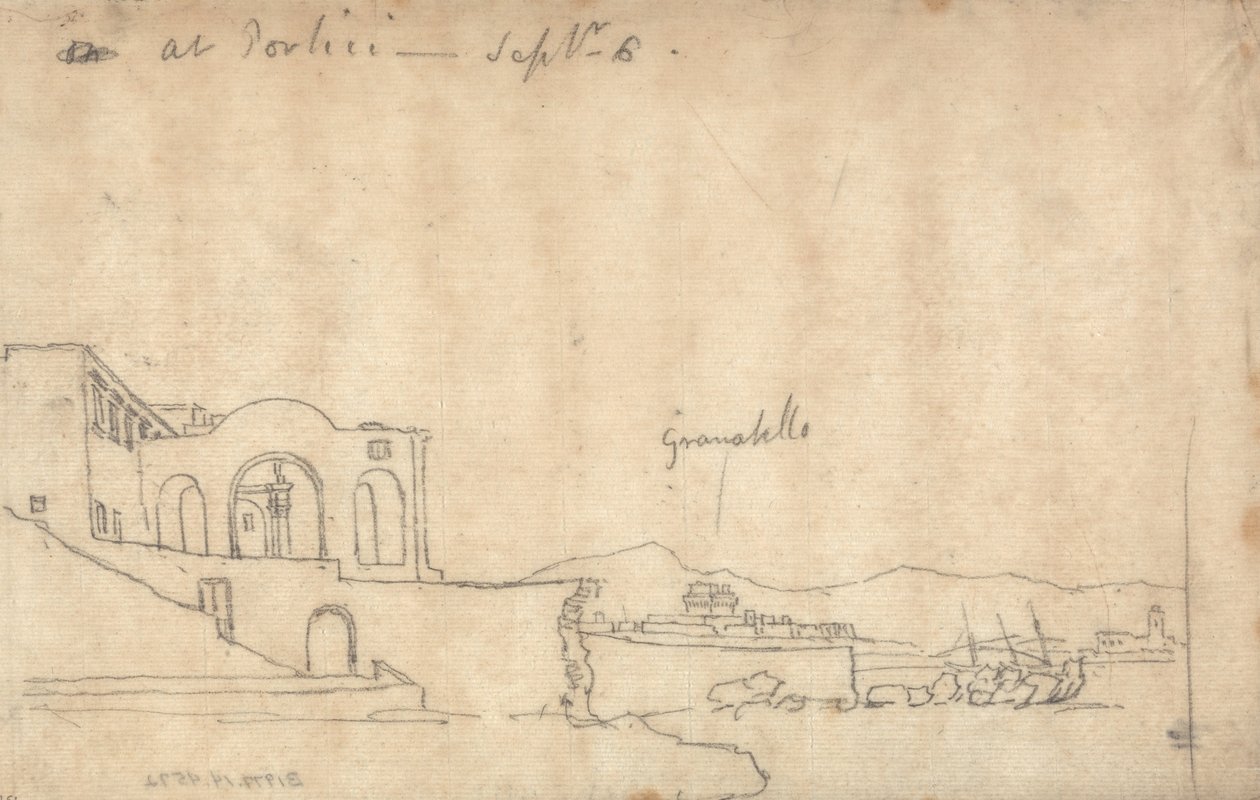 V Portici od John Robert Cozens
