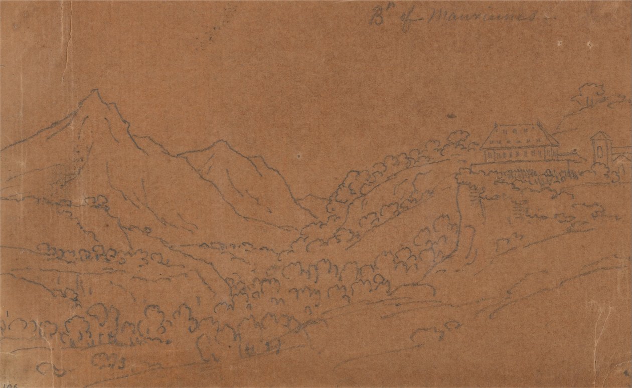 Bramans z Mauriennes od John Robert Cozens