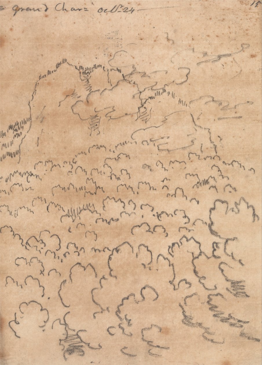 Grand Chartreuse, 24. října od John Robert Cozens