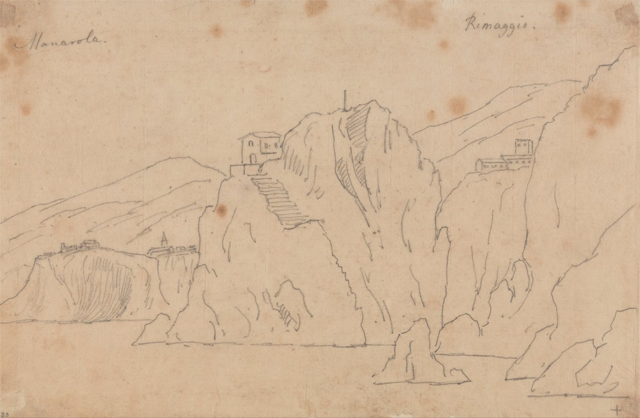 Manarola od John Robert Cozens