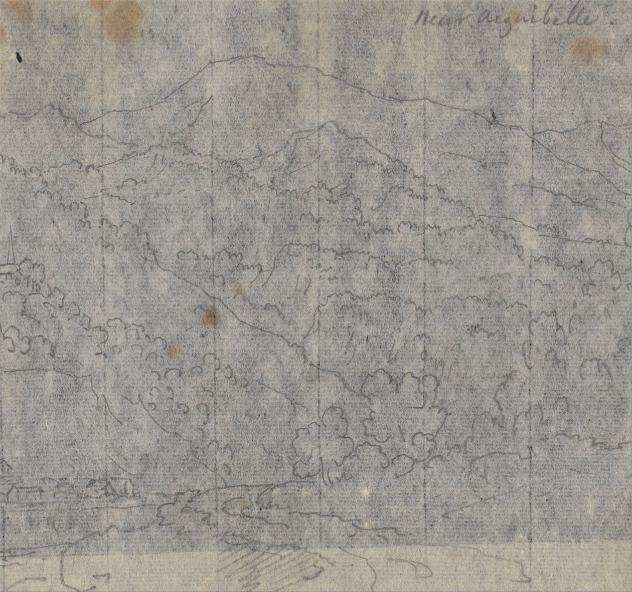 Nedaleko Aiguebelle od John Robert Cozens