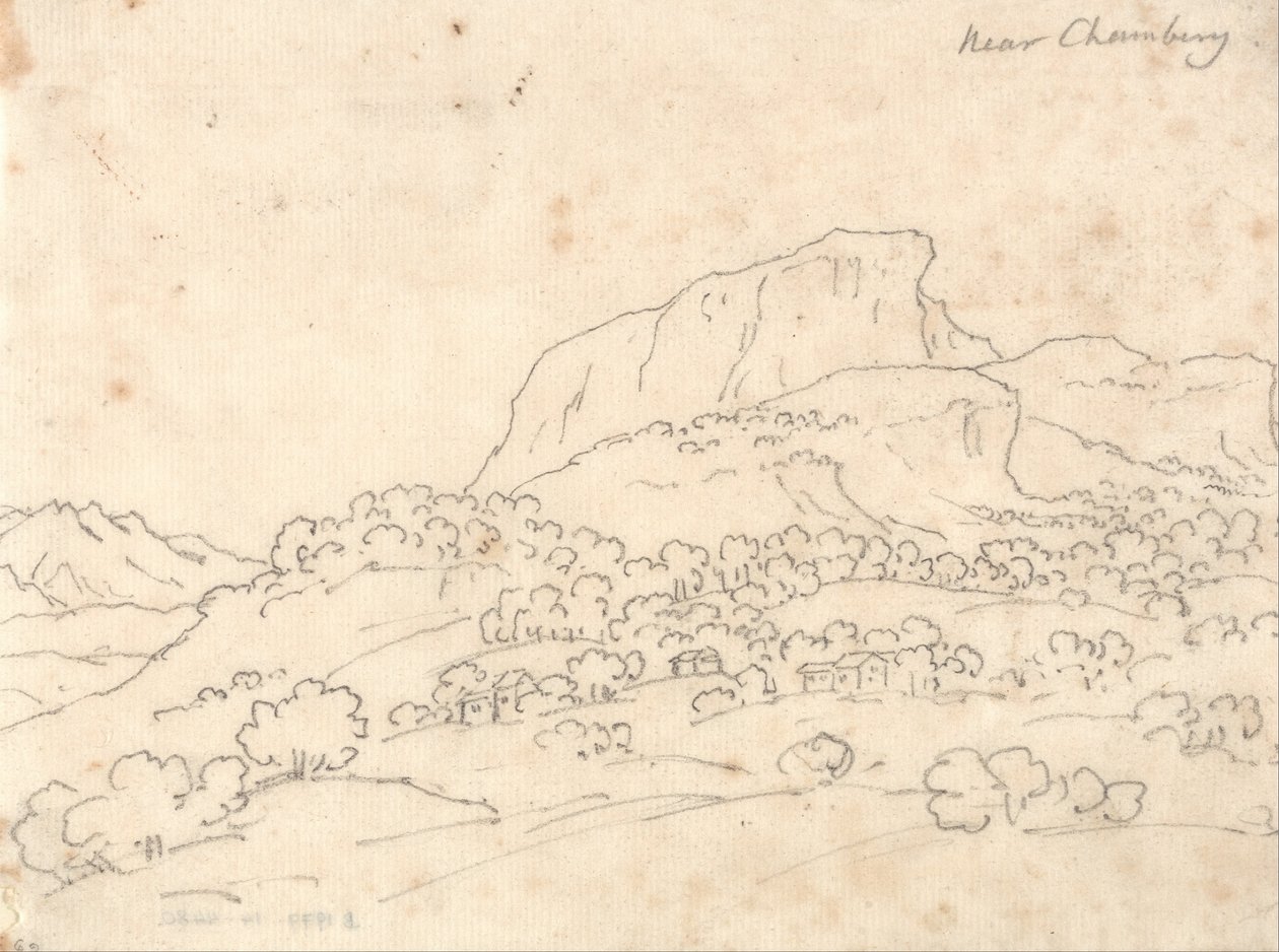 Nedaleko Chamberg od John Robert Cozens