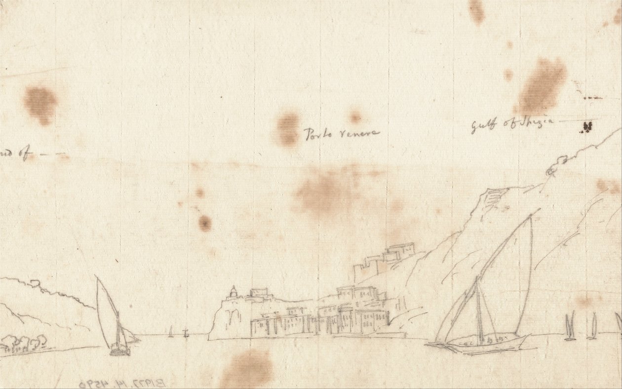 Portovenere od John Robert Cozens