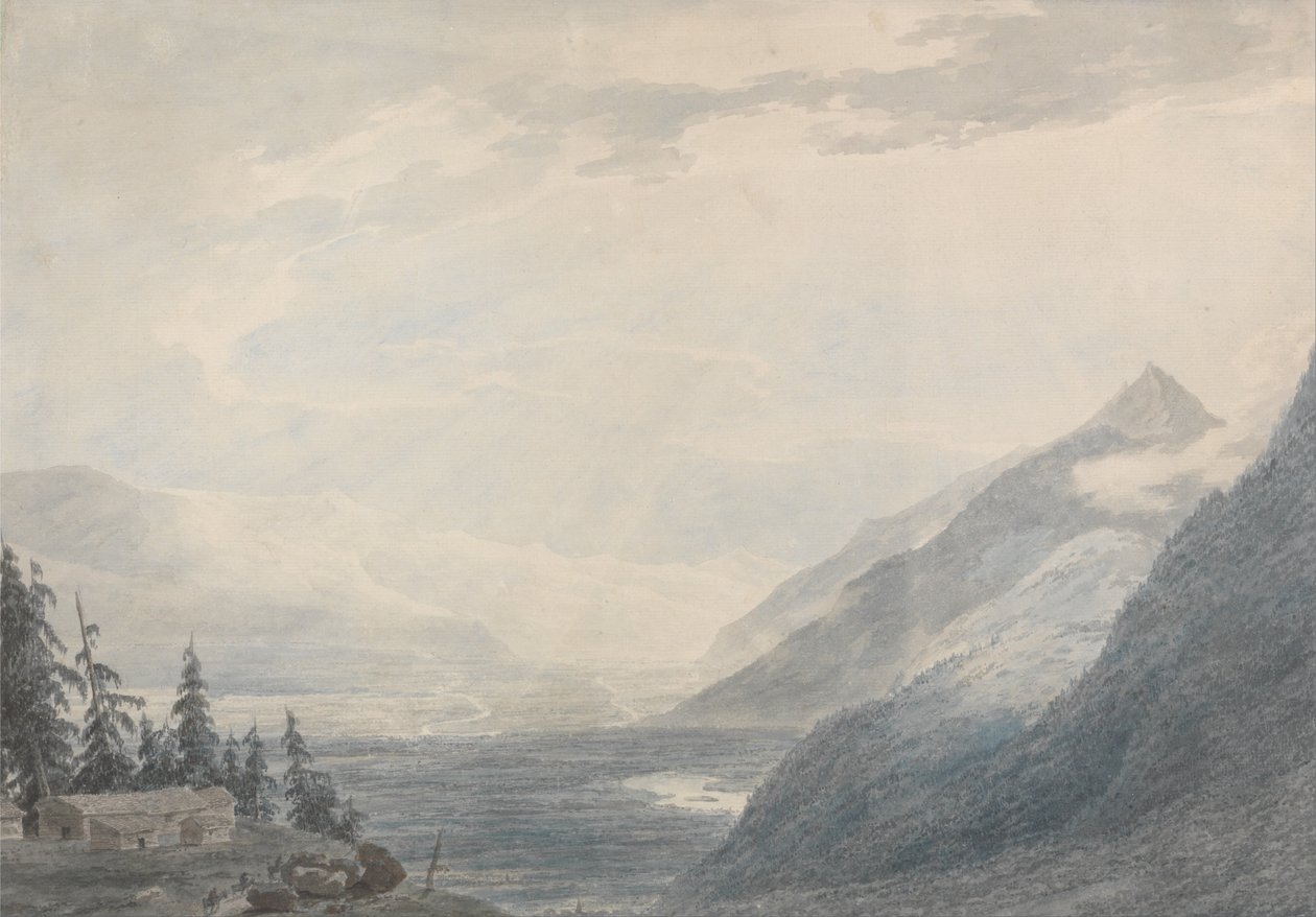 Pays de Valais od John Robert Cozens