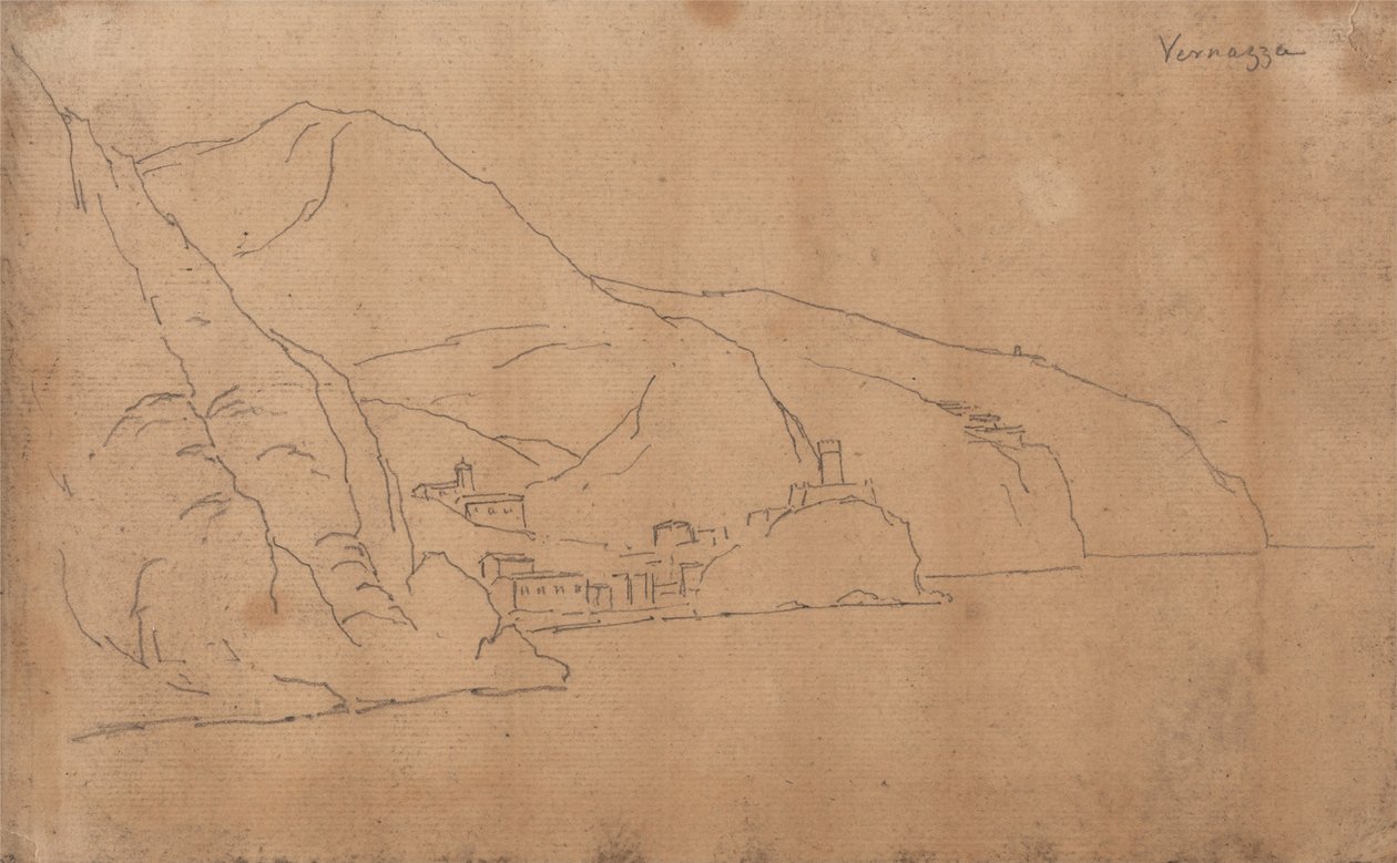 Vernazza od John Robert Cozens