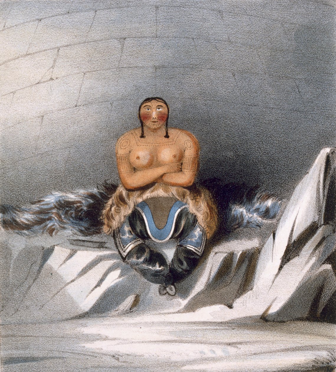 Kemig, mladá domorodka, 1835 od John Ross