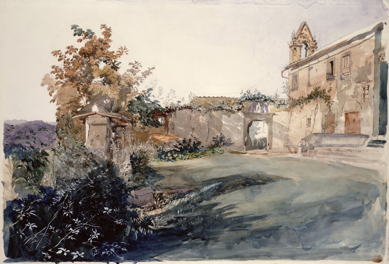 Zahrada v San Miniato od John Ruskin