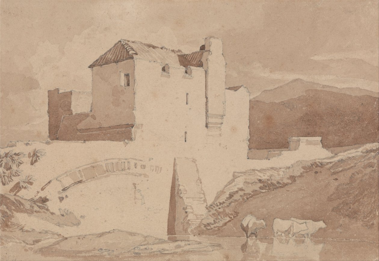 Stará budova od John Sell Cotman