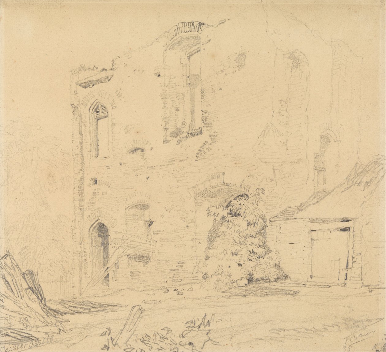 Caister Castle, Norfolk od John Sell Cotman