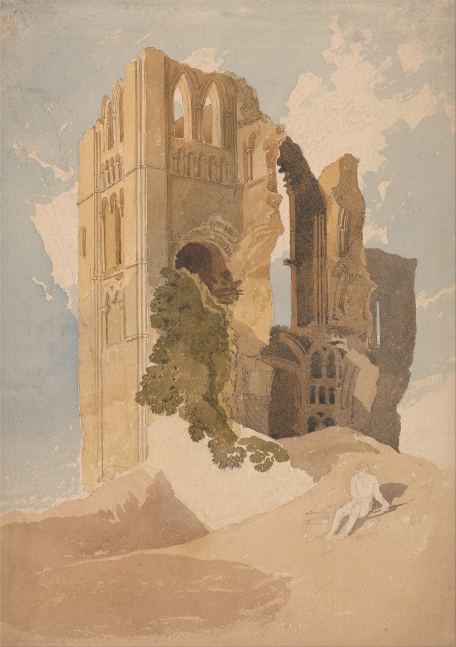 Castle Acre Priory, Norfolk od John Sell Cotman