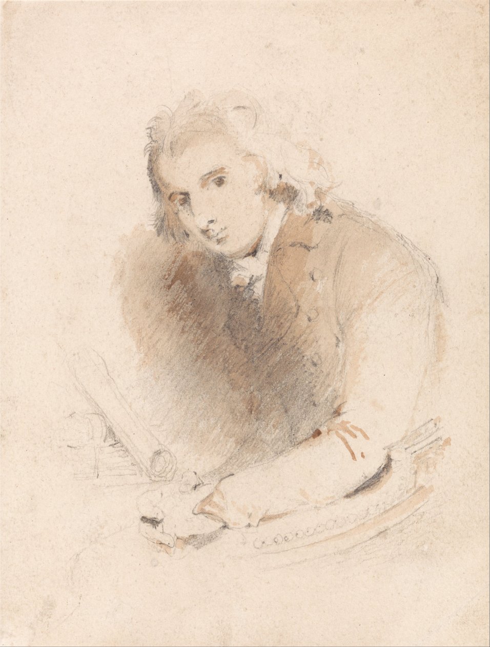 Portrét učence od John Sell Cotman