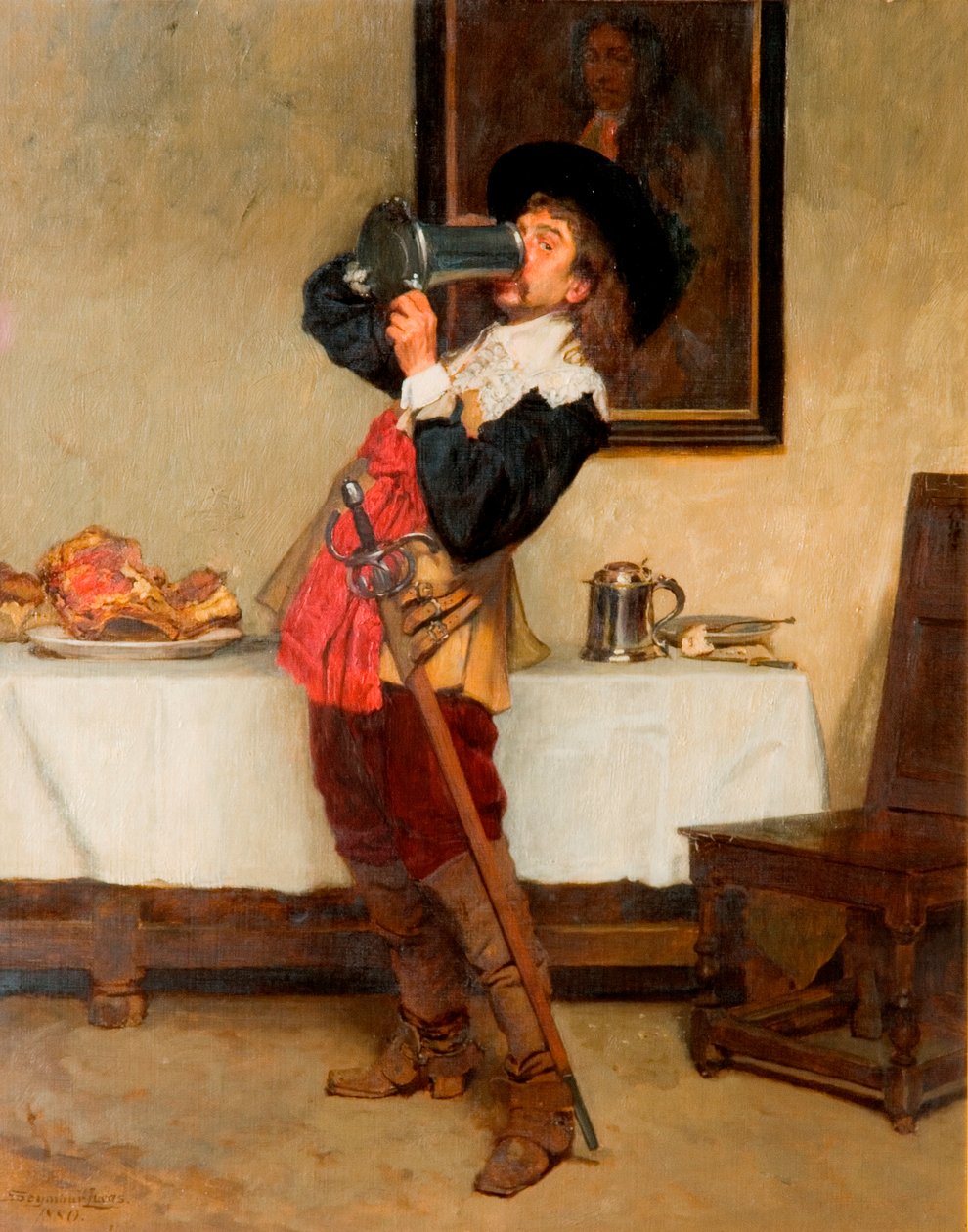 Down to the Dregs, 1880 od John Seymour Lucas