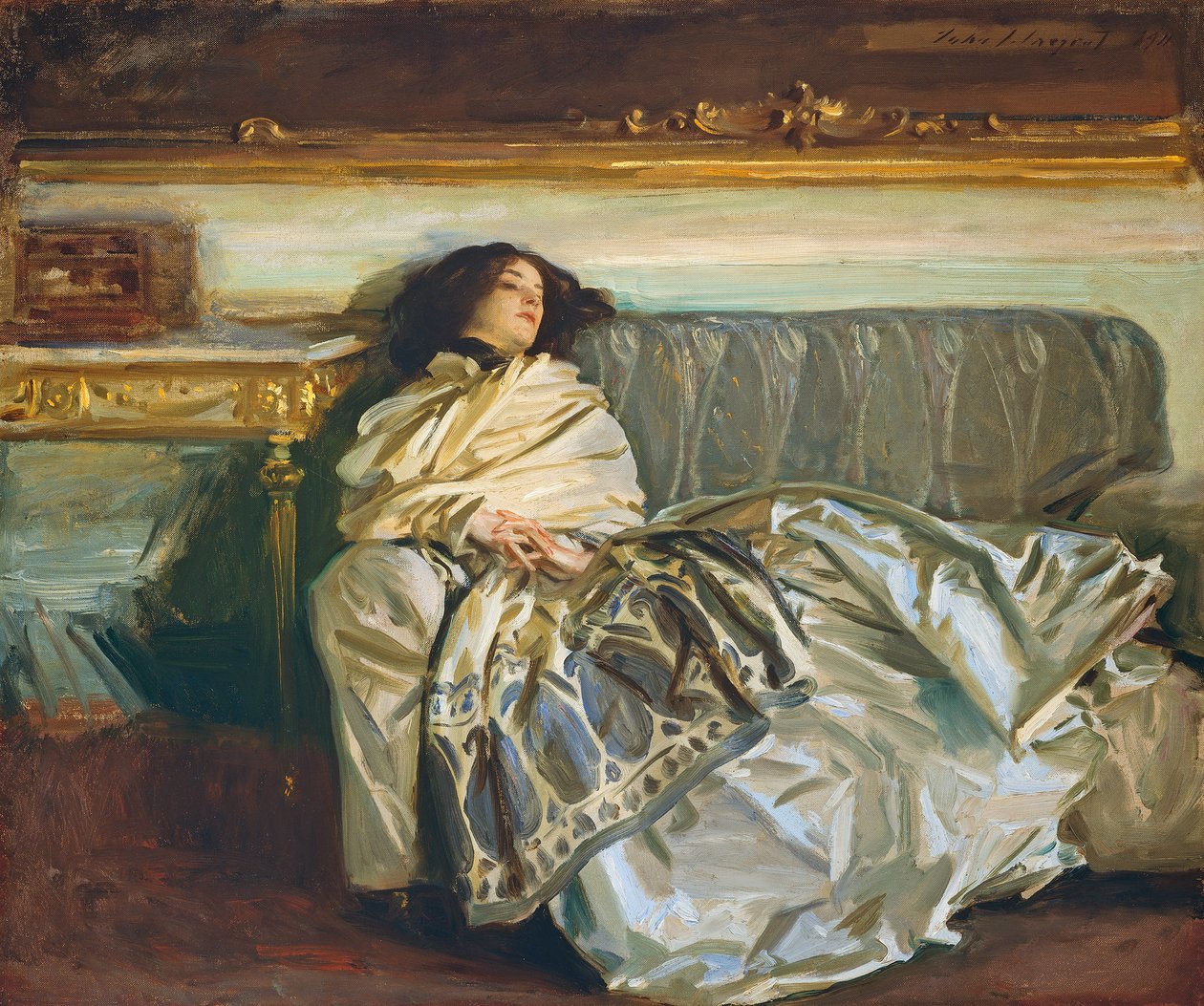 Nonchaloir (odpočinek), 1911 od John Singer Sargent