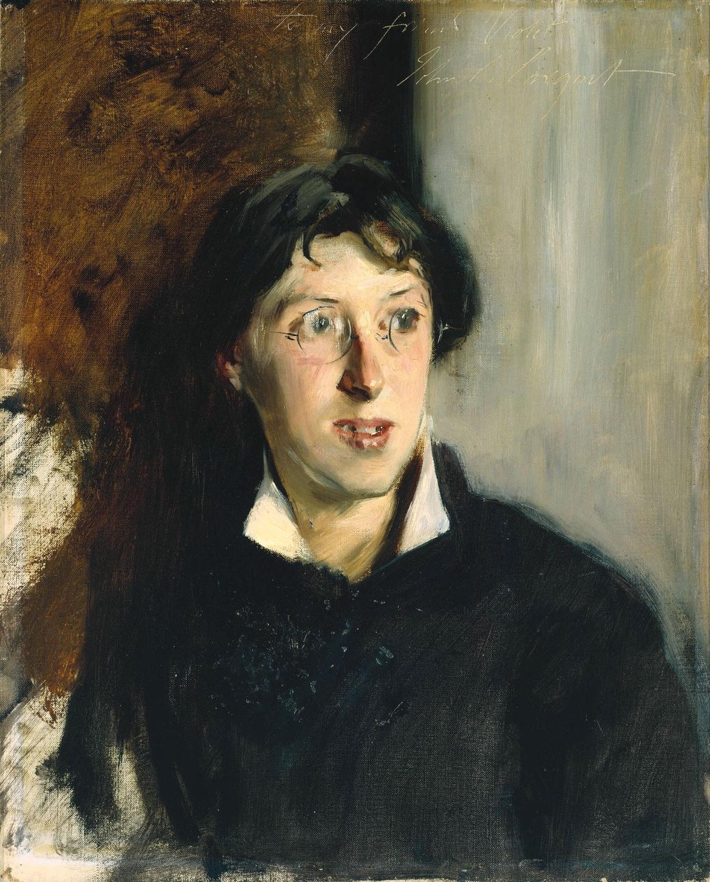 Portrét Vernona Leeho 18561935. od John Singer Sargent