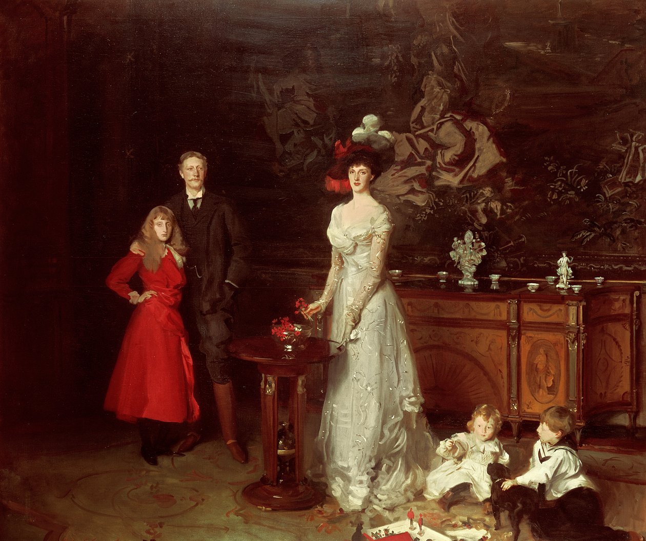 The Sitwell Family, 1900 od John Singer Sargent