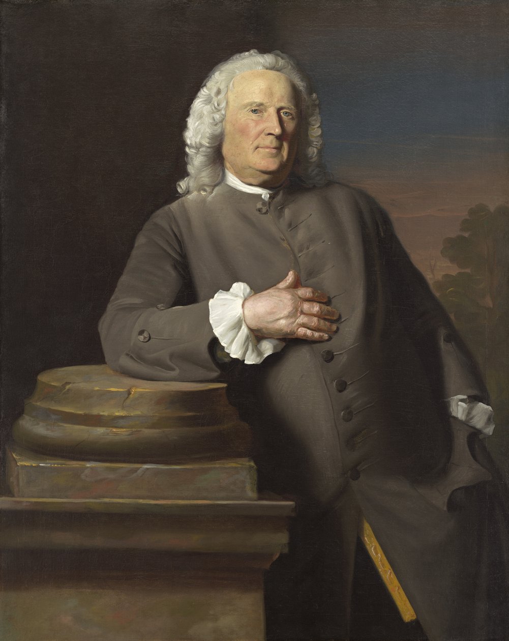 Epes Sargent, kolem roku 1760 od John Singleton Copley