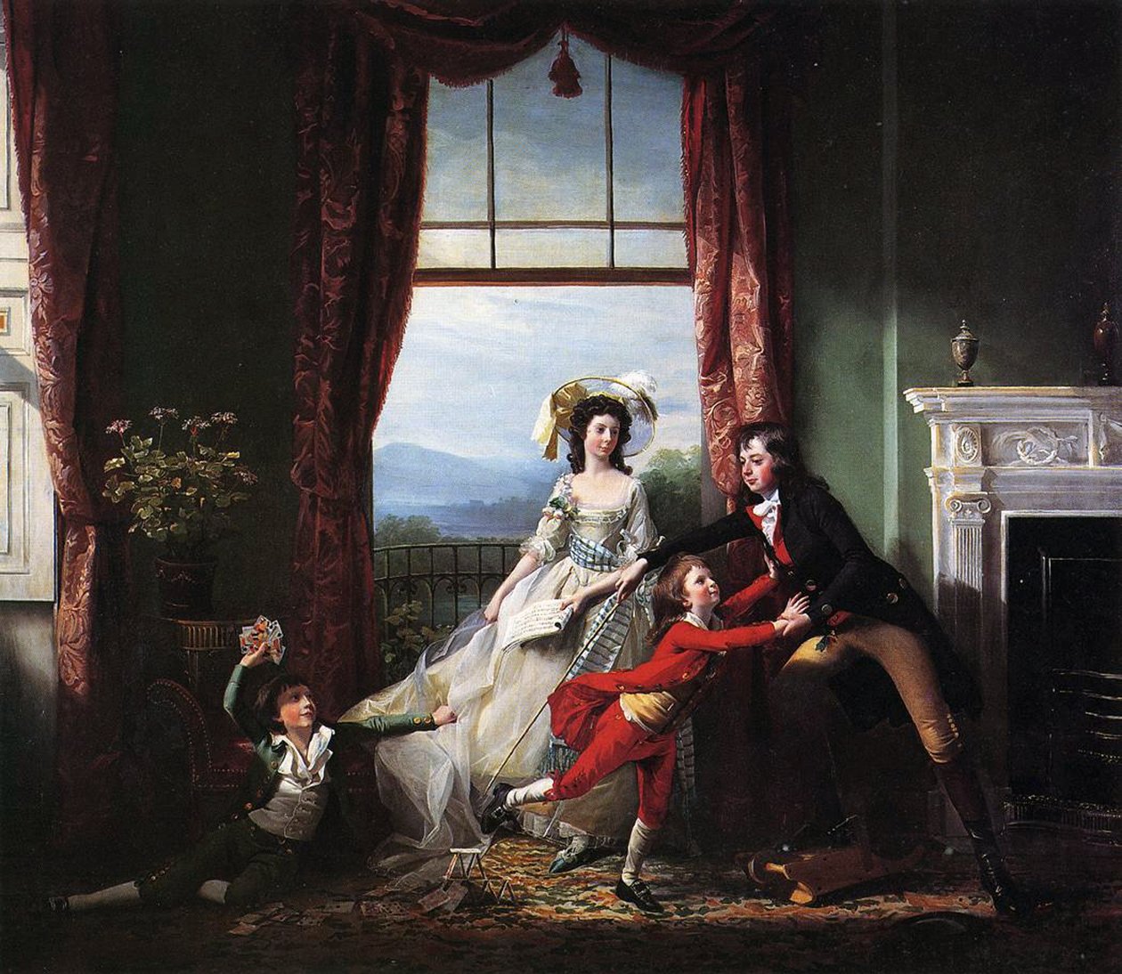 Rodina Stillwellů, 1786 od John Singleton Copley