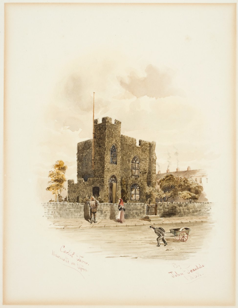 Carliol Tower, Newcastle upon Tyne (barva těla) od John Teasdale