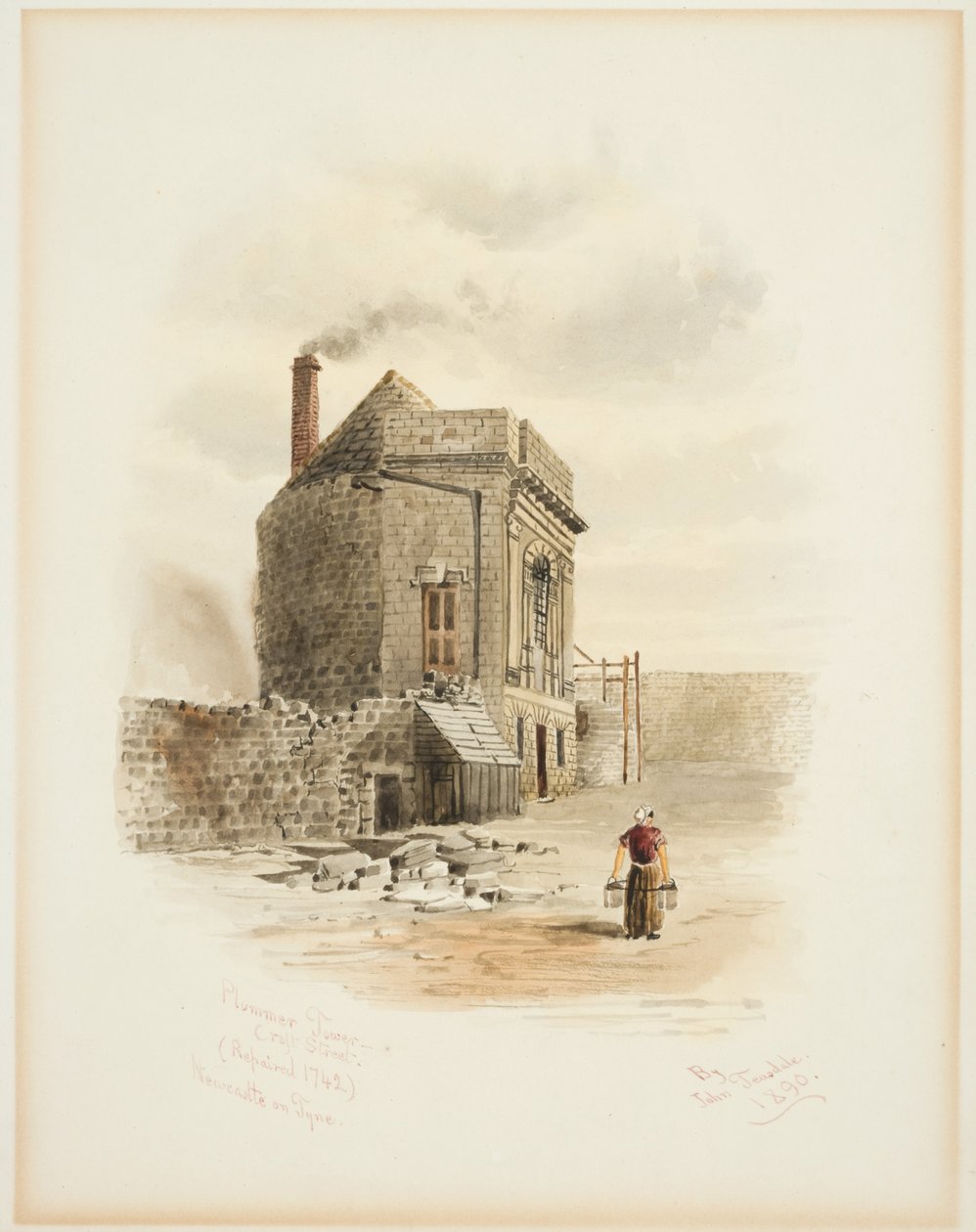 Plummer Tower, Croft Street, Newcastle upon Tyne (barva těla) od John Teasdale
