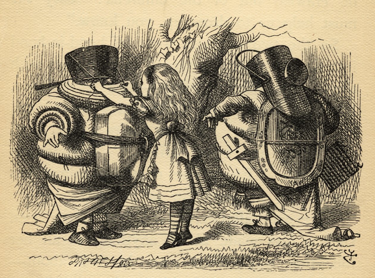 Bitva o chrastítko, ilustrace z 