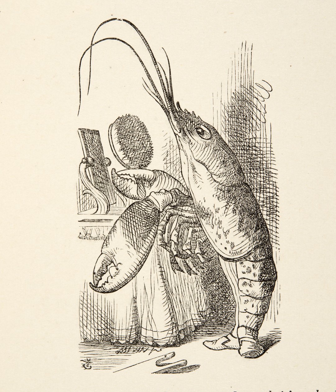 Hlas humra, z Alices Adventures in Wonderland od Lewise Carrolla (1832 - 98), vydáno 1891 od John Tenniel