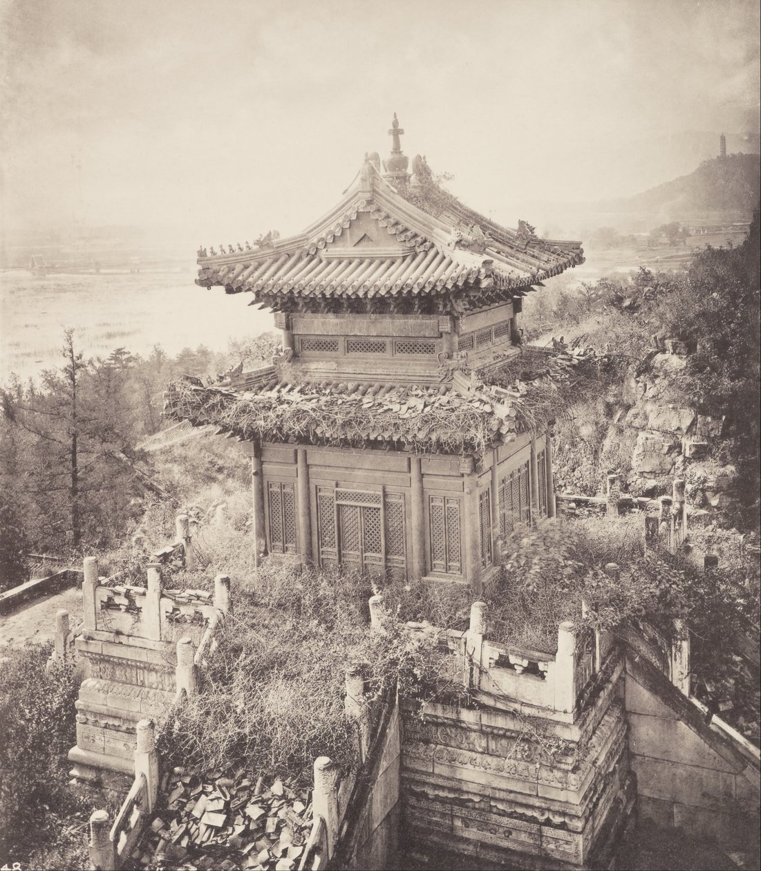 Bronzový chrám, Wan-Show-Shan od John Thomson