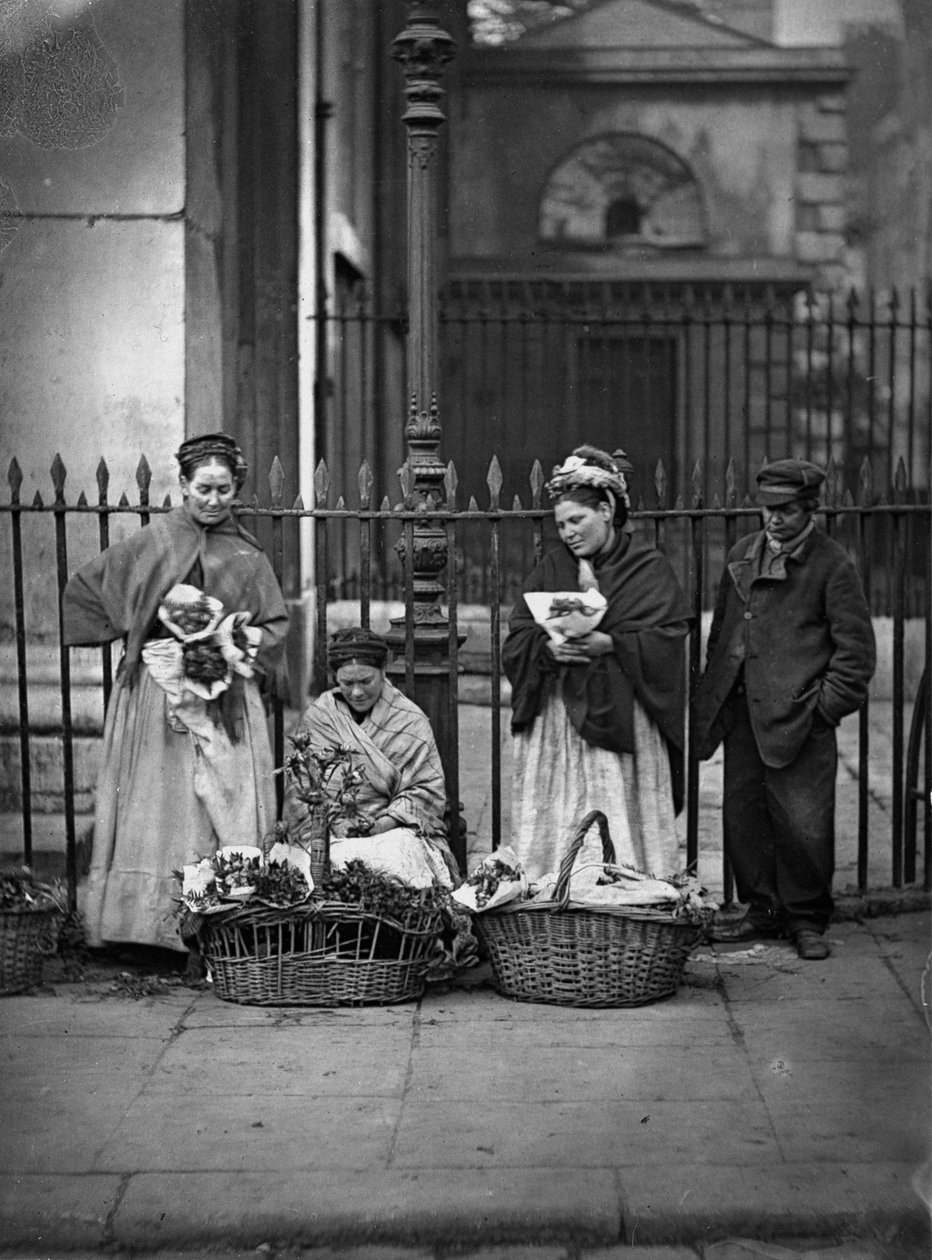 Covent Garden Flower Women, z 
