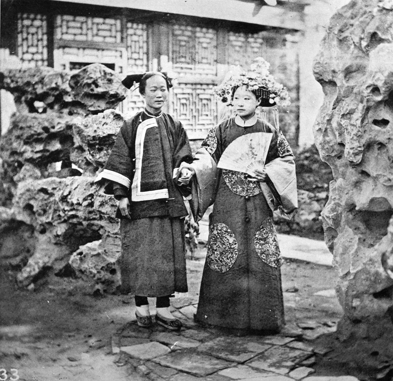 Mandžuské dámy, cca 1867-72 od John Thomson