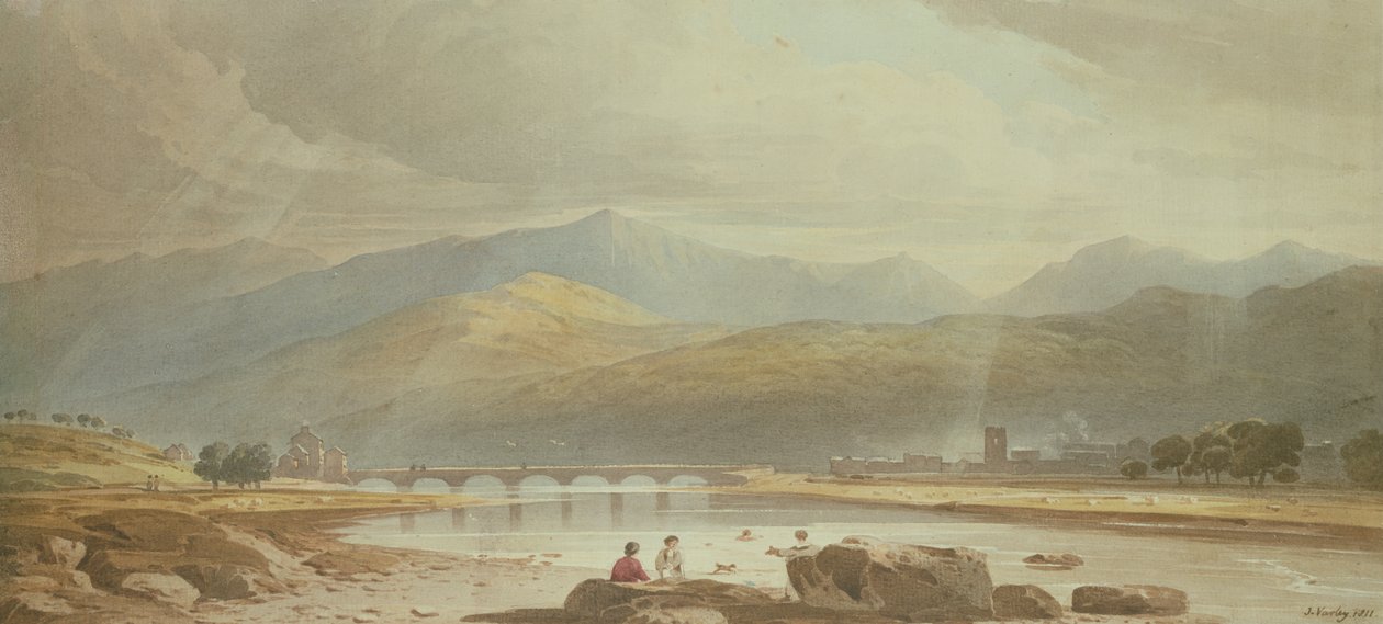 Dolgellau, 1811 od John Varley