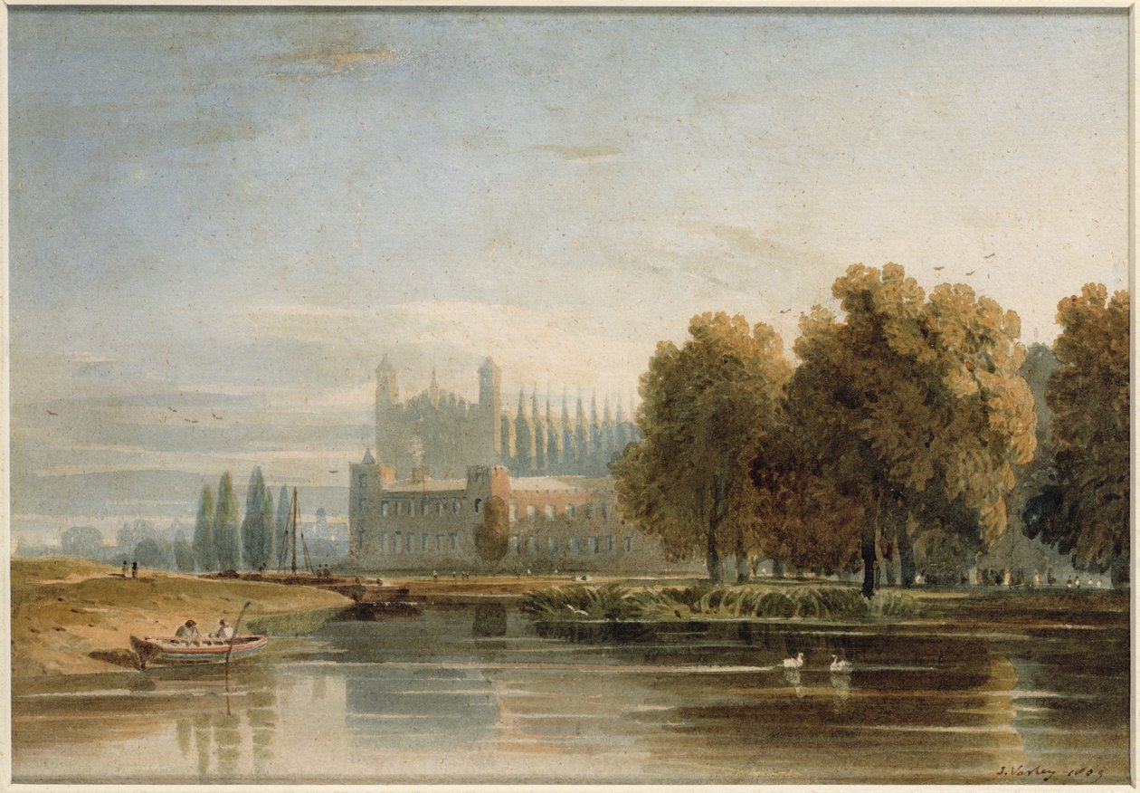 Pohled na Eton College od John Varley