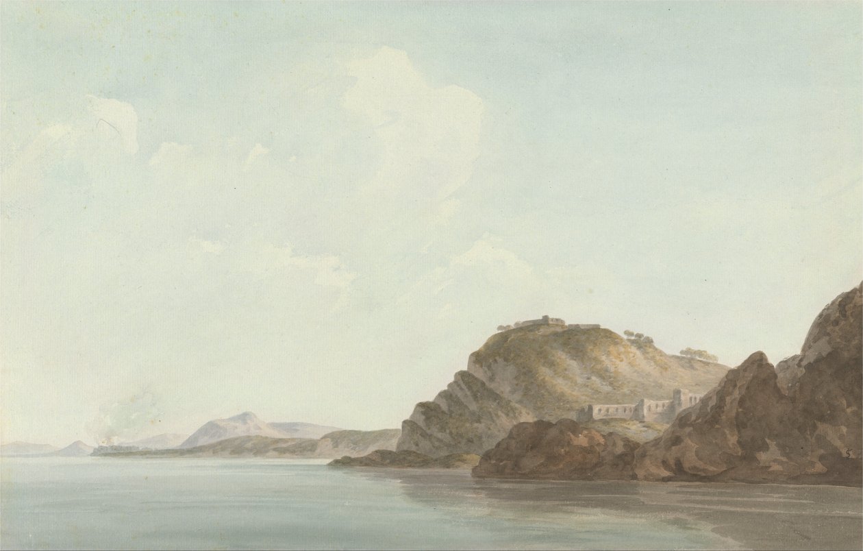 Pobřeží Poblíž Sorrenta od John Warwick Smith
