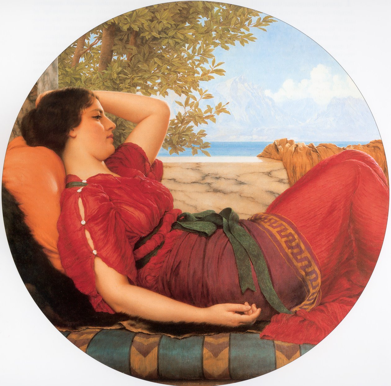 V říších Fancyn od John William Godward