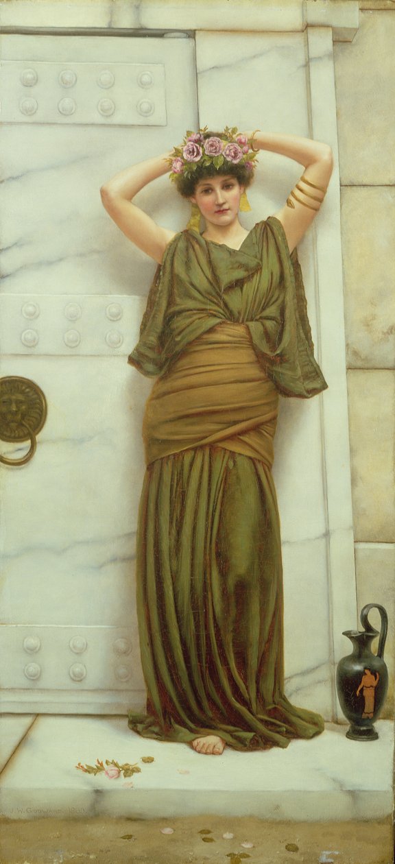 Ianthe, 1889 od John William Godward