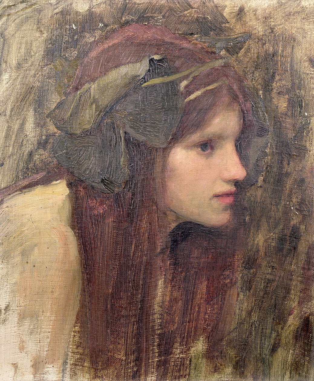 Studie pro Naiadu od John William Waterhouse