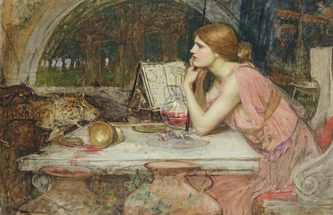 Circe (Čarodějka) 1911 od John William Waterhouse