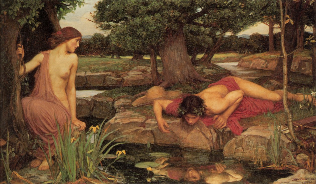 Echo a Narcis od John William Waterhouse