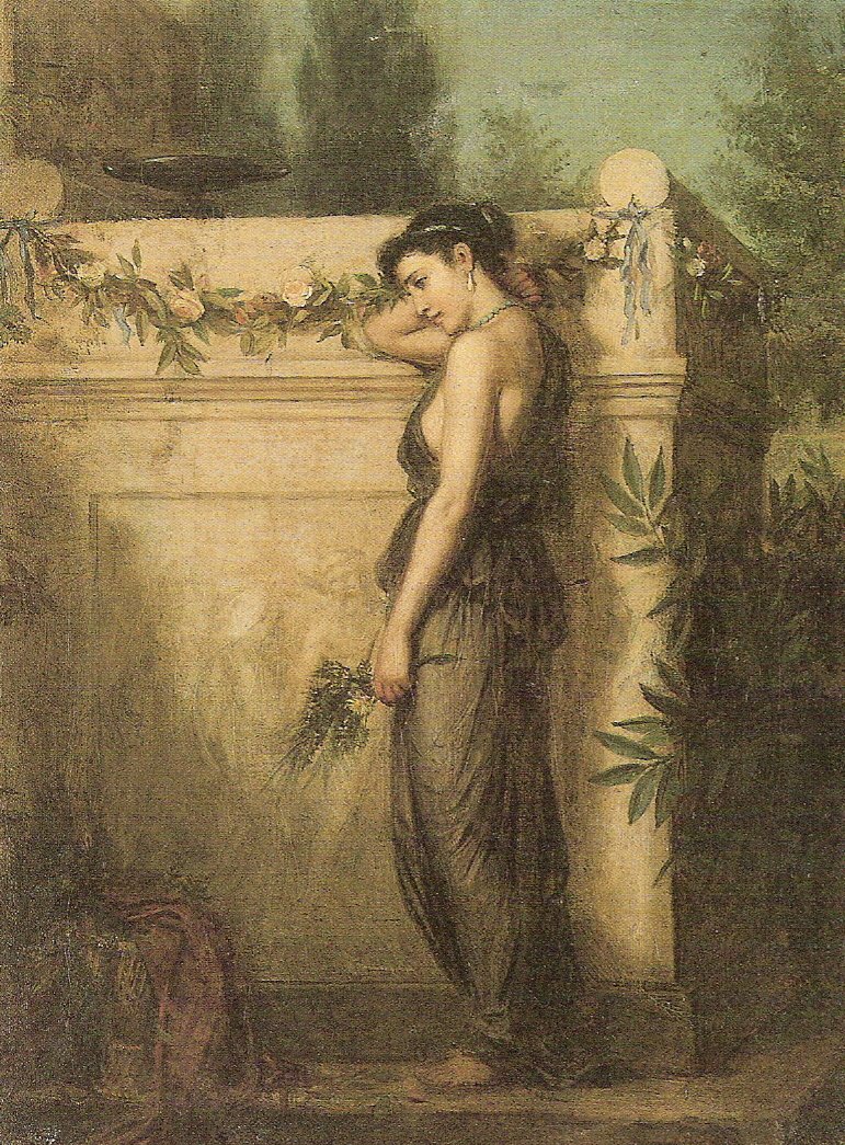 Pryč, ale nezapomenutí od John William Waterhouse