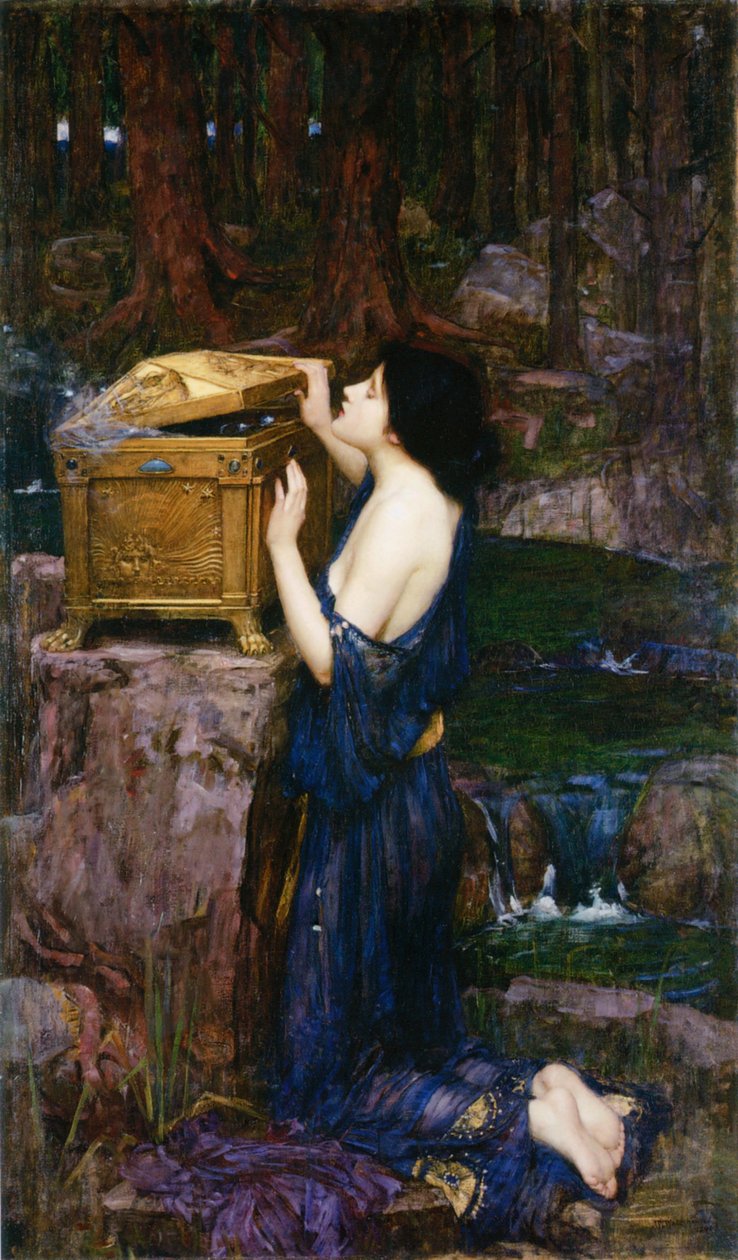 Pandora od John William Waterhouse