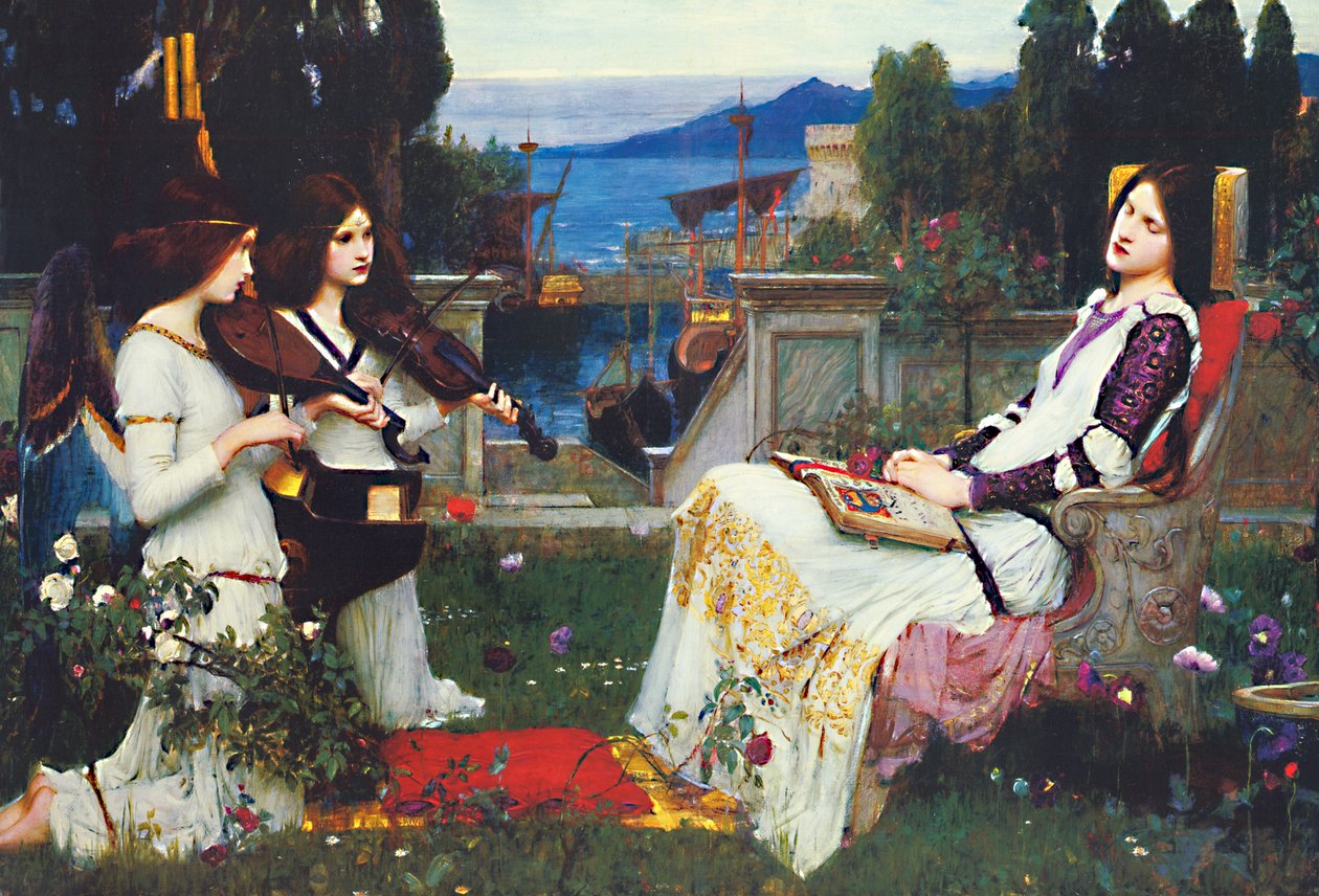 Svatý. Cecilie od John William Waterhouse