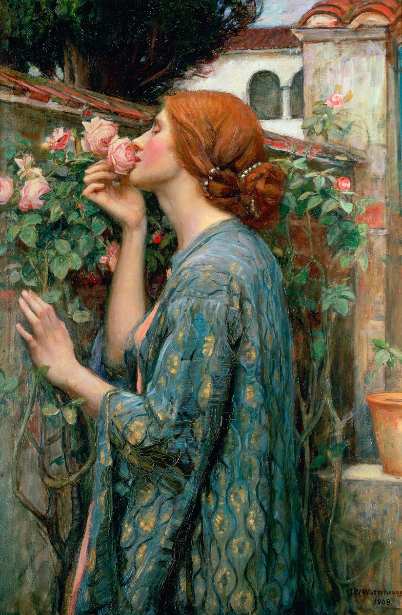 Duše růže, 1908 od John William Waterhouse