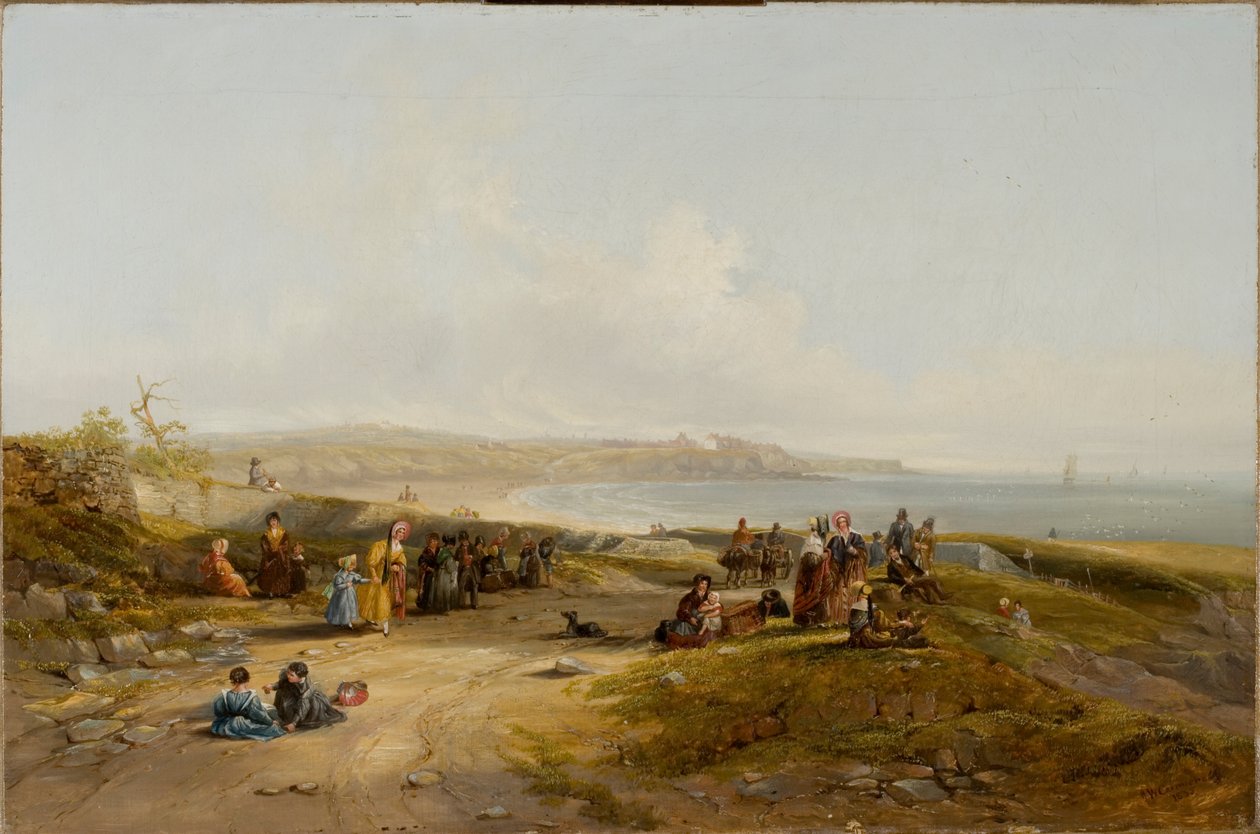 Cullercoats z Tynemouthu od John Wilson Carmichael