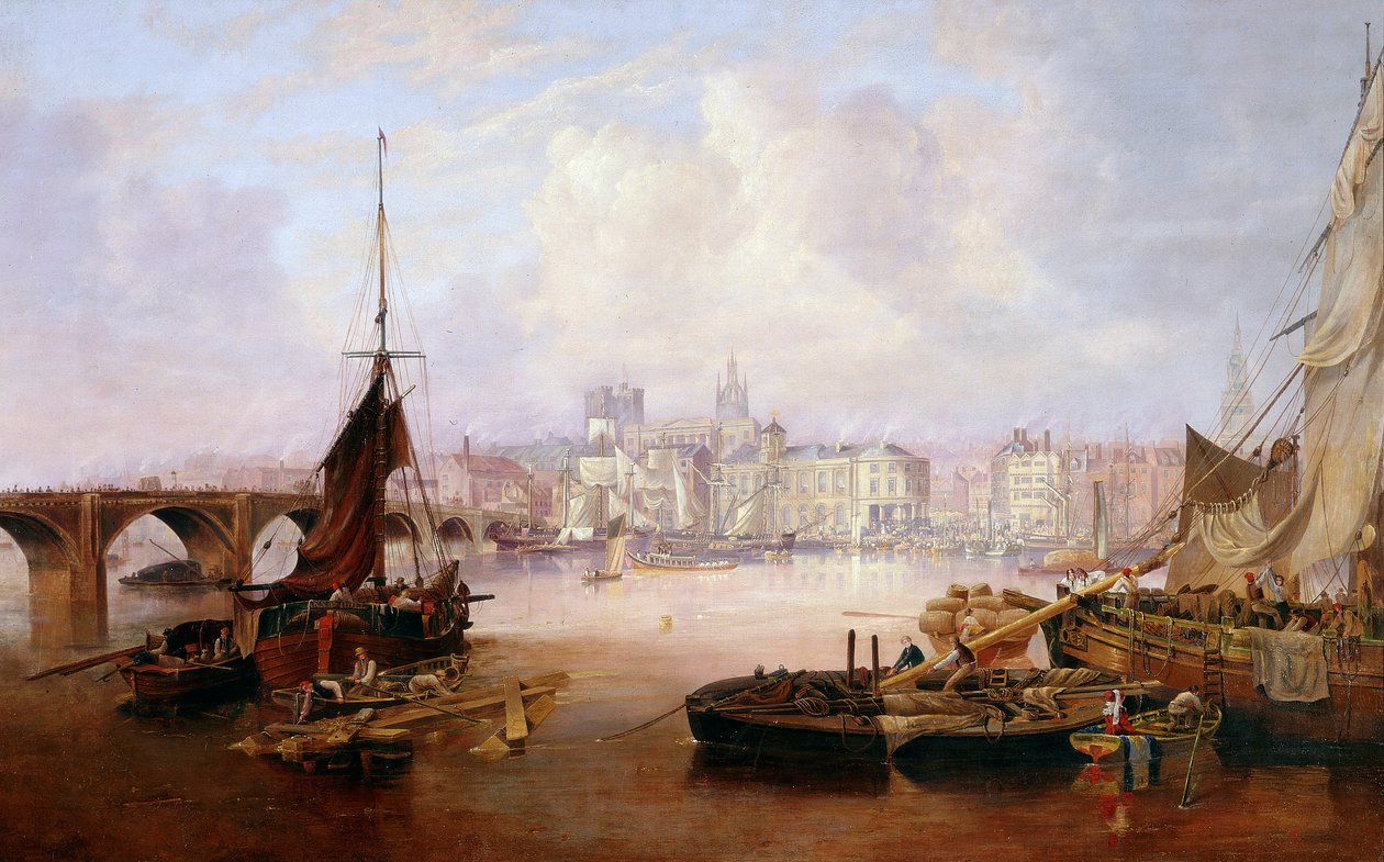 Starosta Barge na Tyne, 1828 od John Wilson Carmichael