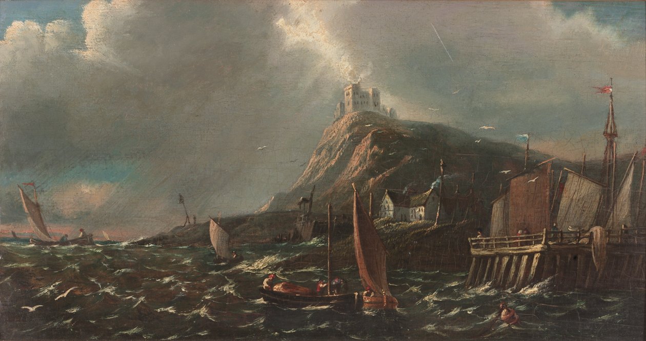 Hrad Tantallon, East Lothian od John Wilson Ewbank