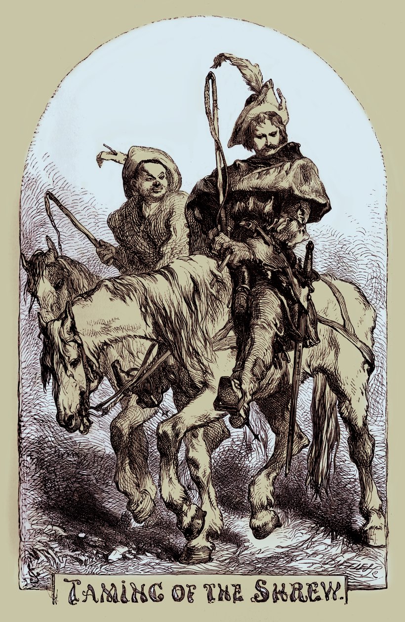Zkrocení zlé ženy od John (after) Gilbert