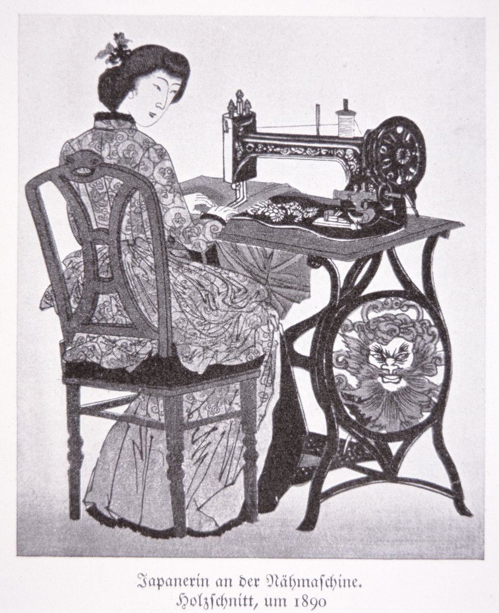 Japonský šicí stroj od Walter Charles Mills